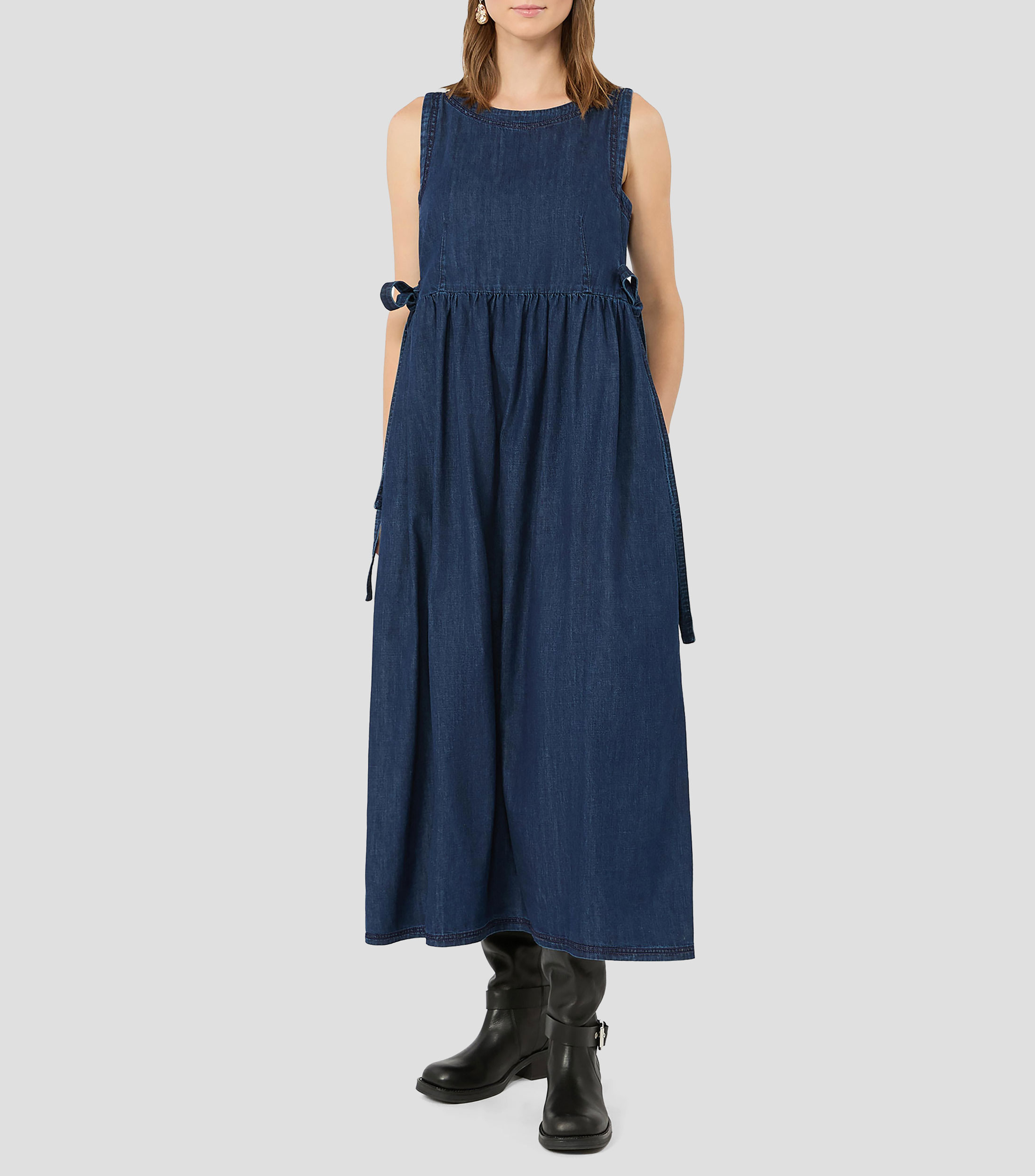 Vestido largo sólido Mujer